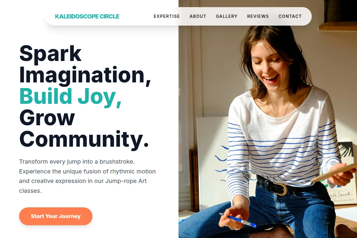Jump-rope Art Class
